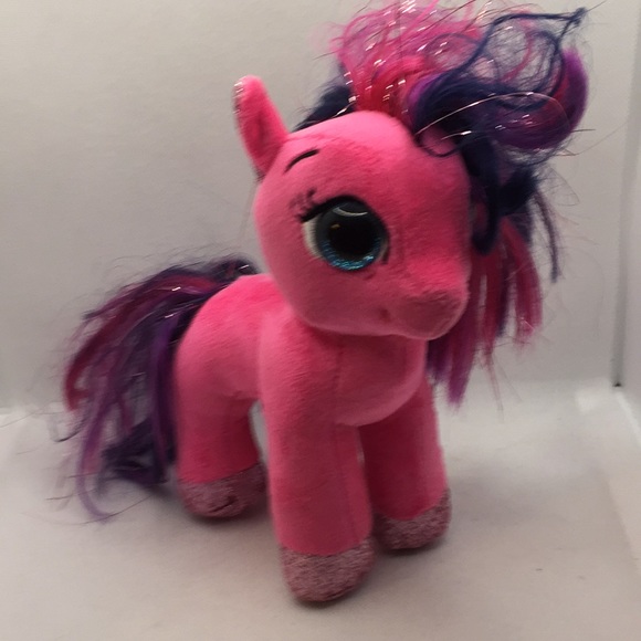 Ty Ruby Plush Stuffed Toy Pink Pony 7” - Picture 2 of 7